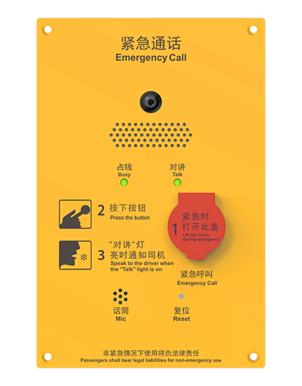 Passenger Emergency Intercom (Visual Intercom)